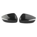 for Mazda CX-3 CX3 2015 2016 2017 2018 2019 2020 2021 ABS Carbon Fiber Side Door Rearview Mirror Cover Trims. 