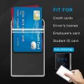10/1PCS Waterproof Transparent Card Holder Plastic Protector Case Business Bus Bank Credit Card Protector ID Card Badge Holders.