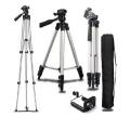 Ready Stock Tgadget Weifeng Wt-3110A Compact Lightweight Aluminum Flexible Tripod Stand + Free Mobile Holder & Tripod Bag - Tripod - Tripod For Mobile. 