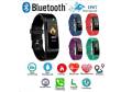 D115 PLUS Bluetooth Bracelet Smart Watch for Android and IOS - Black. 