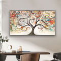 1pc The Fantasy Love Tree Canvas Painting Posters And Prints Wall Art Pictures For Living Room Bedroom Decoration.
