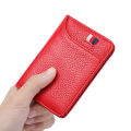 Leather Credit Card Wallet Men and Women Fashion Soft Thin ID Card Holder Portable Walet Slim Small Business Card Holders. 