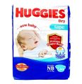 Huggies Dry Tape Baby Diaper (0-5kg) - NB58. 