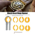 Watch Bezel Ring Opener Professional Watch Back Case Opener Remover Neat Portable with Storage Box for Repair Stores. 