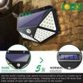 2Pcs 100 LED Solar Power Wall Light Motion Sensor Waterproof Lamp Outdoor light Simple Fidelity design. 