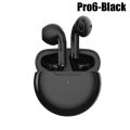 Pro 6 TWS Bluetooth Earphones for iPhone Wireless Bluetooth Headset Noise Cancelling Earbuds with Mic Pro6 Wireless Headphones. 