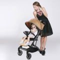 New Toby Qz1 Portable Stroiler Luggage Prams-Blue.