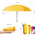 Ultralight And Compact Umbrella Small and Portable Umbrella Sunshade for Women and Rain Dual Use Protection Protection Umbrella.