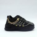 New Stylish Casual Sneakers For Girls & Women Black.
