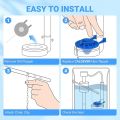 Replacement Toilets Tank Water Saving Toilet Flapper Rubber Plug Rubber Stopper Flush Valve Flapper Universal Toilet Tank Flush Valve.