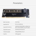 ORICO PSM2-X16 PCI-E Express M.2 M-key Interface SSD M.2 NVME to PCI-E 3.0 X16 Gen3 Convert Card Support 2230-2280 Size Super Speed Card. 