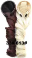 Similler Long Wavy Ombre Synthetic Hair Half Wigs For Women Heat Resistant Fiber Afro 18 Style For Available Mix Colors Ombre. 