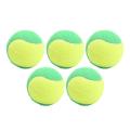 Training Tennis Ball, Elastic Squash Balls Easy To Hold Compact Size 5PCS 6cm Diameter with Fabric Finish for Water Activities.