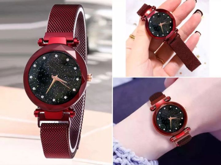 Fashionable%20Magnetic%20Watch%20For%20Girls/Magnetic%20Wrist%20Watch%20for%20Girls/stylish%20chain%20watch%20for%20girls%20-%20Watch%20For%20Women%20-%20Ladies%20Watch%20-%20Image%202