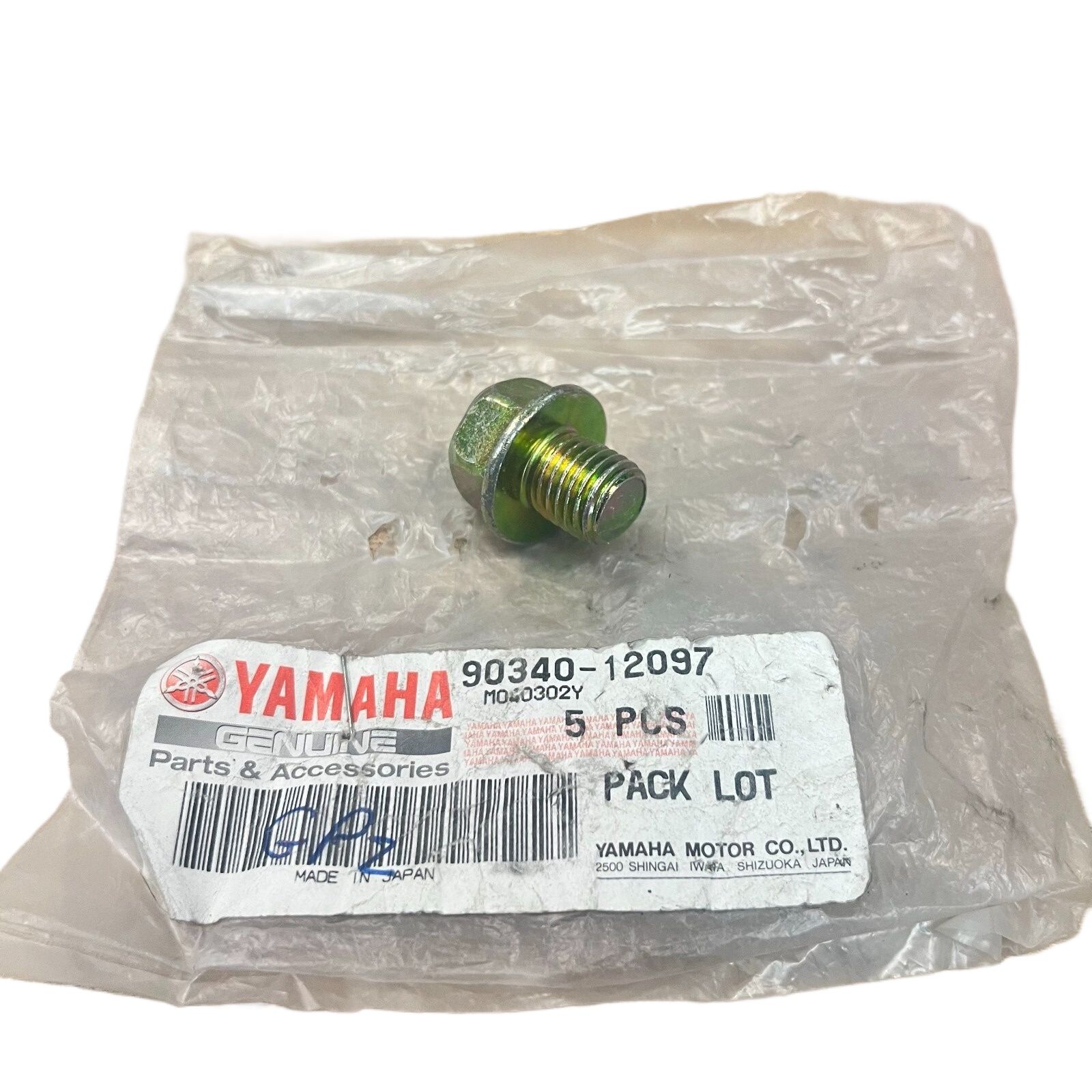 Engine Oil Drain Nut or Oil Drain Plug for Yamaha FZS V1, FZS V2, FZS V3, FZS V4 & Fazer V1 & Fazer V2 Bike