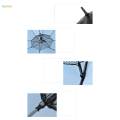 Umbrella with Fan Portable Compact Umbrella for Hiking Camping Outdoor.