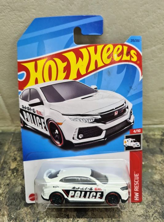 Hot%20Wheels%20(Mainline/%20Special%20Edition)%202018%20Honda%20Civic%20Type%20R%20White,%20Scale%20-%201:64%20-%20Image%205