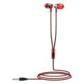 3.5mm Wired Eraphone With Built-in Microphone In-ear HIFI Mobile Phone Headset Sports Stereo Earphones For Huawei Xiaomi Earbuds.