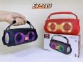 ET-313 Bluetooth, AUX, USB, TF Card & FM Radio Supported Hi-Fi Sound Colorful Lighting Party Bass Speaker With FM Radio. 