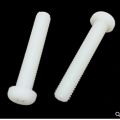 20-100pcs nylon screw M2 m2.5 m3 m4 m5 m6 m8 white or black Nylon Plastic insulation Phillips  round pan Head Machine Screw-10mm. 