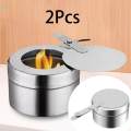 2Pcs Chafing Dish Fuel Cans Parties Fuel Cans Holder Set for Buffet Party. 