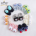 I LOVE DADDY&MUMMY-0-3Years Old Cute Baby Socks Children's Cartoon Socks Cotton Kids Socks Dispensing Non-slip Three-dimensional Baby Boy Baby Girl Socks. 