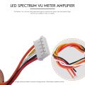 Dual 12 Music Level Indicator LED Spectrum VU Meter Amplifier Lamps Light Speed Adjustable Board for MP3 DC 7-12V(DIY). 