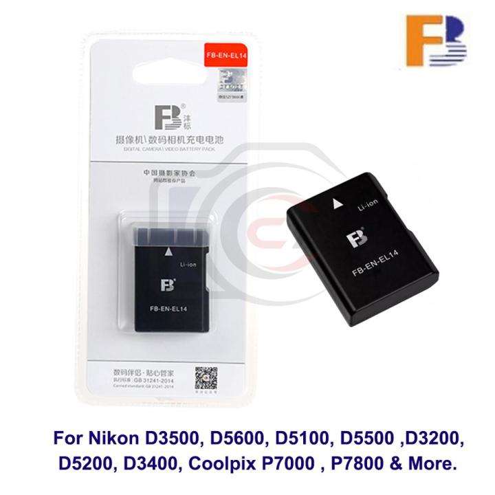 Nikon FB EN-EL14 Battery Pack For D3100/D3300/D5300/D5200 DSLR Camera