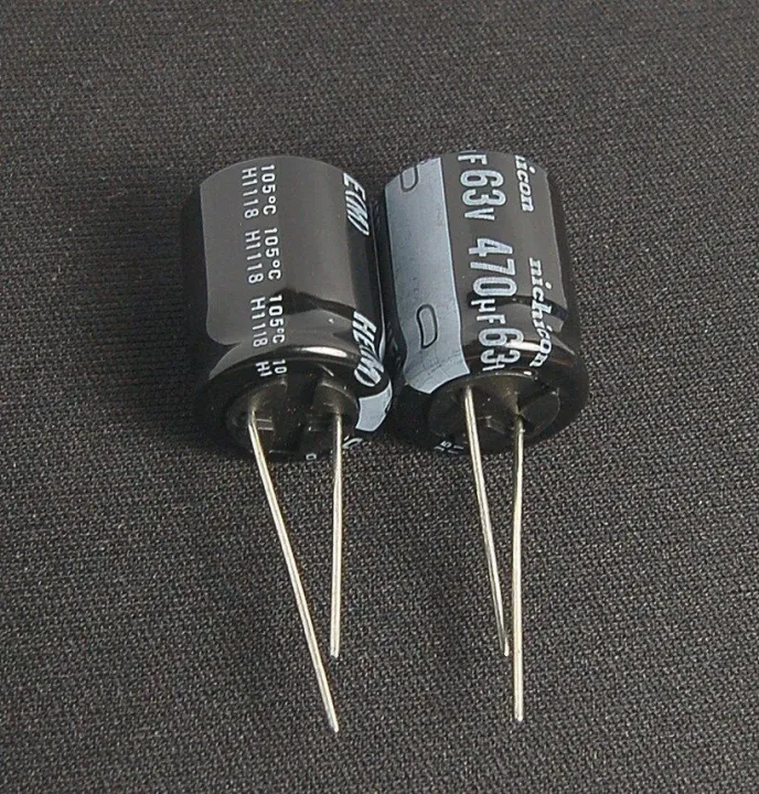 10Pcs-%20100uF%2050V%20RADIAL%20Electrolytic%20Capacitor%20100uF%2050V%20Radial%20Polarized%20Aluminum%20Electrolytic%20Capacitors%202%20Pin%20Leads%20Connections%20Leg%20-%20Image%202