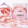 Disposable And Portable Non-Woven Cloth Cleansing Compressed Face Towel With Marshmallow Shape FETAR. 
