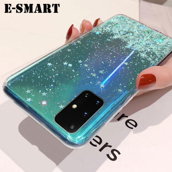 For Samsung Galaxy A51 Case Glitter Silicone Soft Back Covers