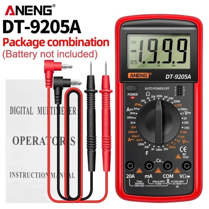 ANENG%20DT9205A%20Digital%20Multimeter%20AC/DC%20Transistor%20Electrical%20NCV%20Tester%20Meter%20Profesional%20Analog%20Auto%20Range%20Multimetro%20Tools%20-%20Image%206