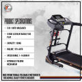 Multifunctional Foldable motorized treadmill Daily Fitness N818DS. 