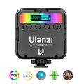 Ulanzi VL49 RGB Rechargeable Mini RGB Light | Illuminate Your Scenes with Adjustable RGB Colors | Compact and Portable. 