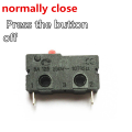 10PCS KW12 stroke limit switch contact button KW11-3Z-2 micro switch straight handle 5A 125V250V.