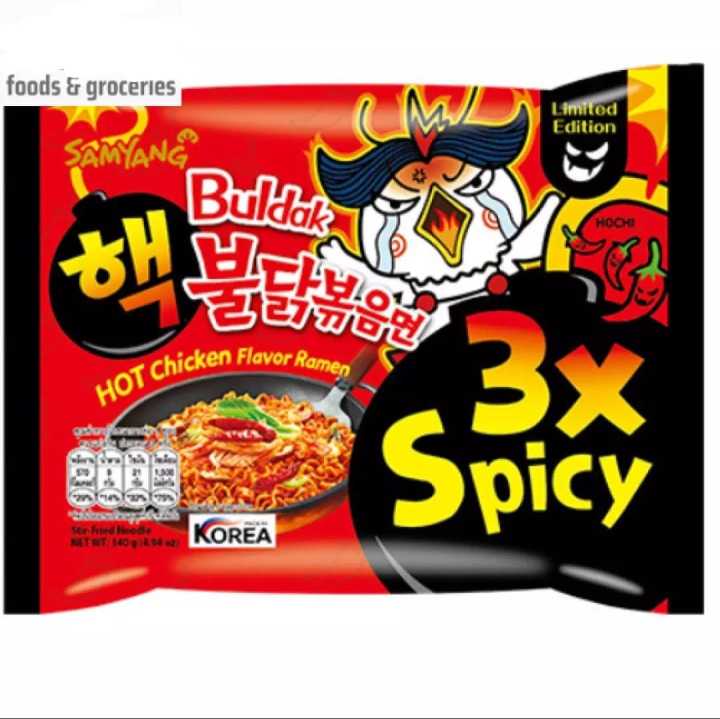 3x%20Spicy%20Hot%20Chicken%20Ramen-%20140gm*%205%20pcs%20-%20Image%203