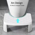 Non-Slip, Portable Squat Toilet with Removable Seat grey.