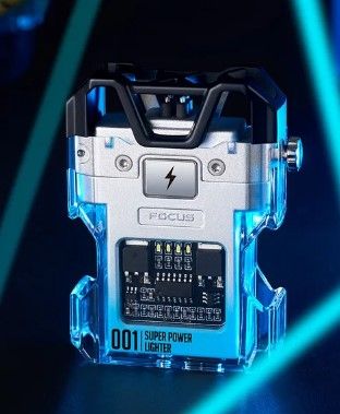 Focus Arc Lighter With Flash Light