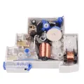 220V 7 Minutes Mechanical Timer 18mm Single Module Din Rail Staircase Timer Time Switch Instruments. 