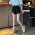 Wide leg pants for girls, home shorts for women, summer and Korean versions, loose fitting thin high waisted casual and cool spo. 