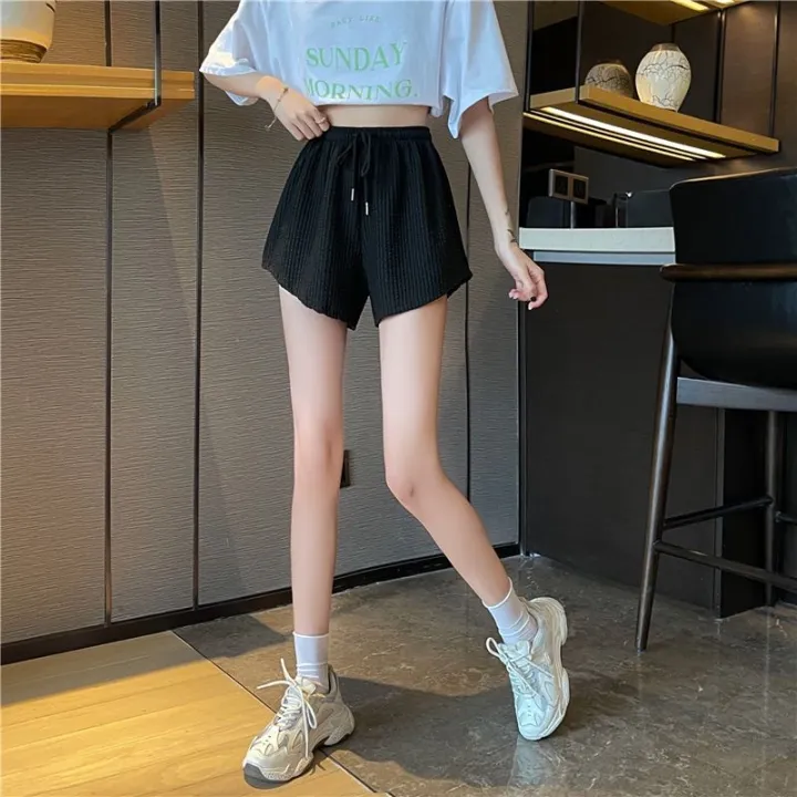 Wide%20leg%20pants%20for%20girls,%20home%20shorts%20for%20women,%20summer%20and%20Korean%20versions,%20loose%20fitting%20thin%20high%20waisted%20casual%20and%20cool%20spo%20-%20Image%202