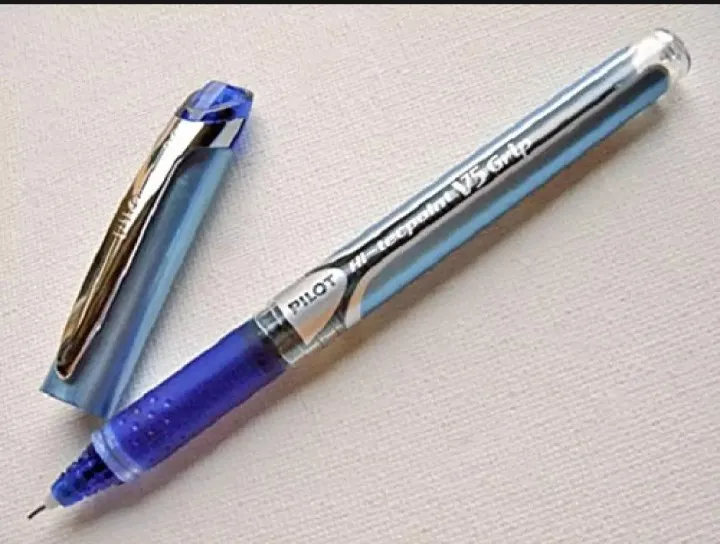 V5%20pure%20liquid%20gel%20ink%20pen.%200.5%20mm%20Blue%20colour.%20Per%20box%201%20pen%20for%20gift.%20-%20Image%202