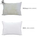 【Popular】 Waterproof Pillow Protector with Zipper Bed Bug Proof Pillowcase Protects Against Dust Mite Stains Allergens Pillow Cover 1pc 50*80cm.