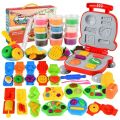 【Ready Stock Play Doh Set Pretend Play Play Doh Clay Play Dough Playset Plasticine Slime Set Slime Kit Making Hamburger Noodles Dumplings Ice cream Machine Mould Play Toy Kitchen Toy Cooking Playset Kid Fun Game Tanah Liat. 