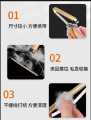 Lint Remover Manual Clothes Fuzz Fabric Shaver Brush Tool for Sweater Woven Coat Dust Remover Cotton Remover Remove Serat Penhilang Serat GOLD Berus Penghilang Lin.