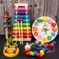 Montessori Educational Wooden Toys for Children 1To 4 Years Early Learning Educatonal Toy Wood Puzzle Games Baby Toys 0 12 Month. 