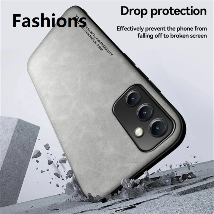 Fashions%20Fashion%20Sheepskin%20Magnetic%20Case%20For%20Samsung%20S25%20S24%20Ultra%20S22%20Plus%20S21%20S20%20FE%20Cases%20For%20Samsung%20S23%20Ultra%20Note%2020%2010%20Leather%20Phone%20Cover%20-%20Image%203