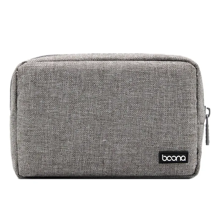 2PCS%20Storage%20Bag%20Multifunctional%20Storage%20Bag%20for%20Laptop%20Adapter%20Bank%20Data%20Cable%20Charger,%20Black%20&%20Gray%20-%20Image%206