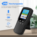 2X 9 in 1 Air Quality Monitor Indoor Outdoor PM2.5, PM1.0, PM10, HCHO, Detector Tester Temperature and Humidity Sensor. 