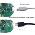 Type-C Micro USB Charging Small Fan Board Control Board Motherboard Handheld Small Table Fan Mobile Fan Universal Board 5V 1A.